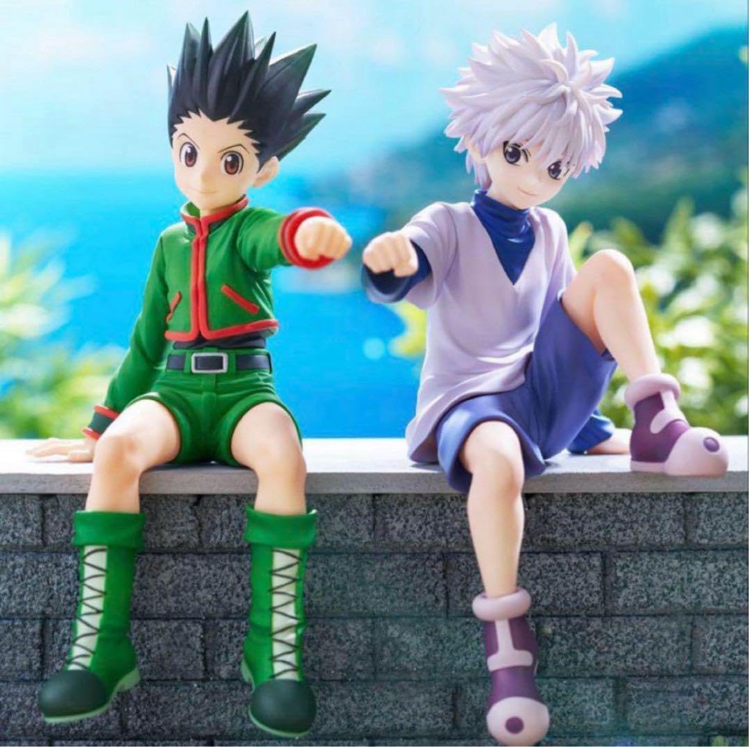 

Hunter x Hunter Киллуа и Гон Фигурки Подставка для лапши Прибл.. 13см HUNTER×HUNTER [2 набора] Официальный мерч