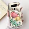 For LG V40 V50 ThinQ Case V50S ThinQ Cute Cartoon Cat Luxury Cool Shockproof Silicone Back Cover For LG V50S ThinQ 5G Phone Case