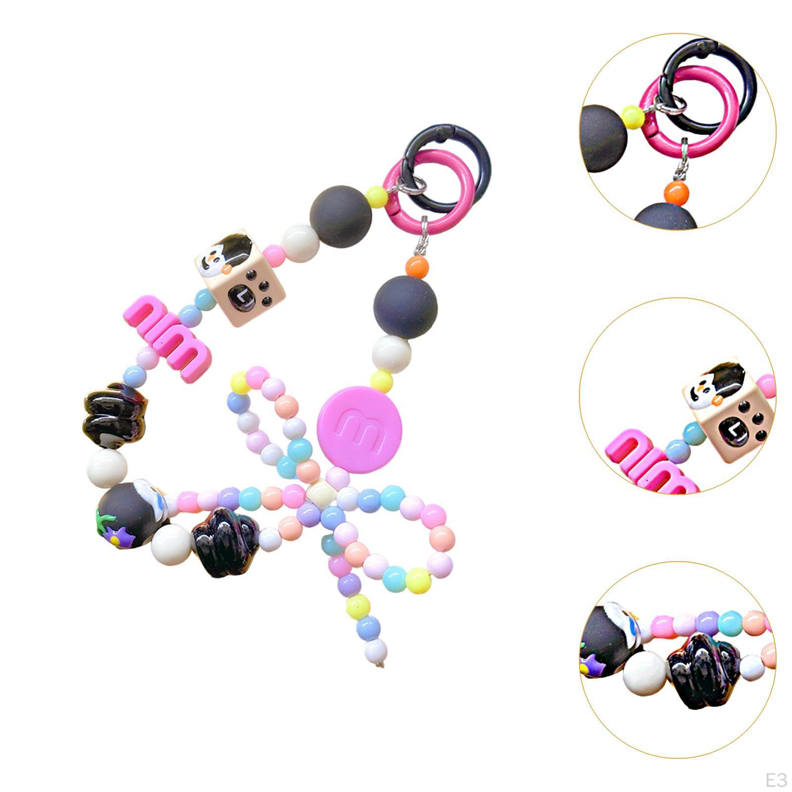 Брелок из бисера Брелок из бисера для праздничной сумки-юбилея жёлтый — фото 4