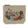 Jute Flower Pouch [Marushin]