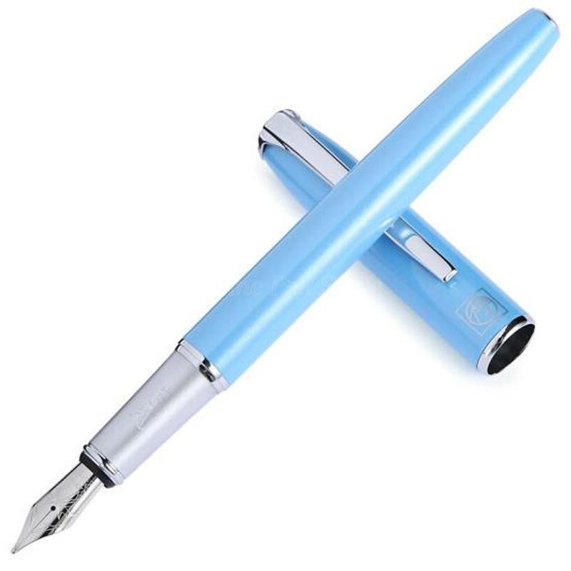 Picasso 916 Pimio Malage Metal Barrel Fountain Pen Medium 0.5mm Nib Professional Office School Stationery Tool Writing Pen Gift