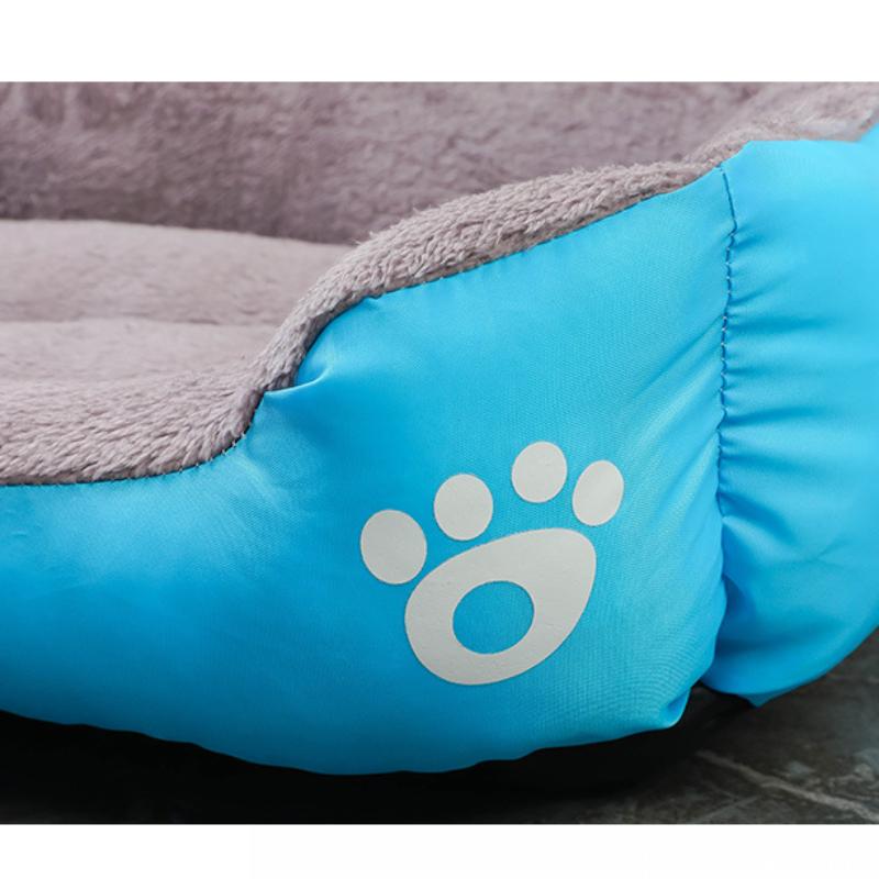 Dog's and Cat's Nest Warm Winter Pet Bed Large Dog Sofa Cushion Pet Supplies Warm Sleeping Bag Long Plush Soft Pet Bed Calm Bed
