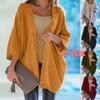 Women's Batwing Sleeve Cardigan Sweater 0393 - Cross-Border 2024 Collection