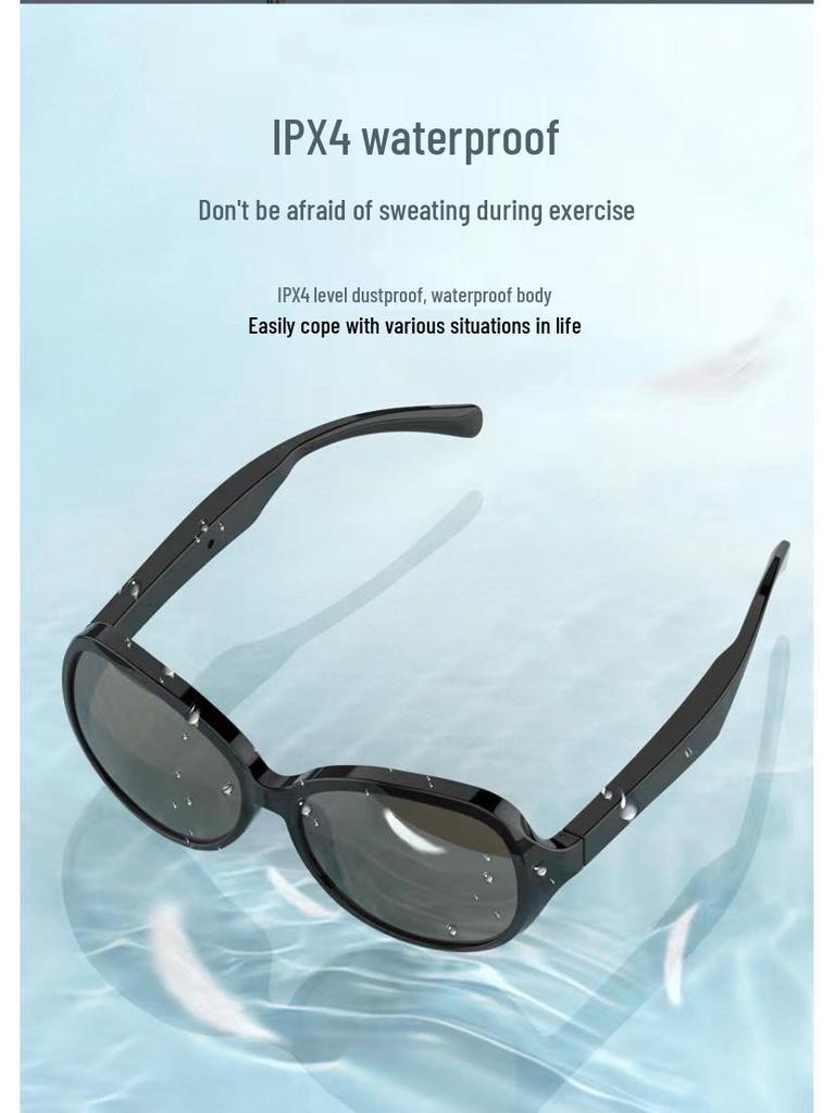 F06/F07/F08 Chytré sluneční brýle: Módní Bluetooth sluchátka s brýlemi.