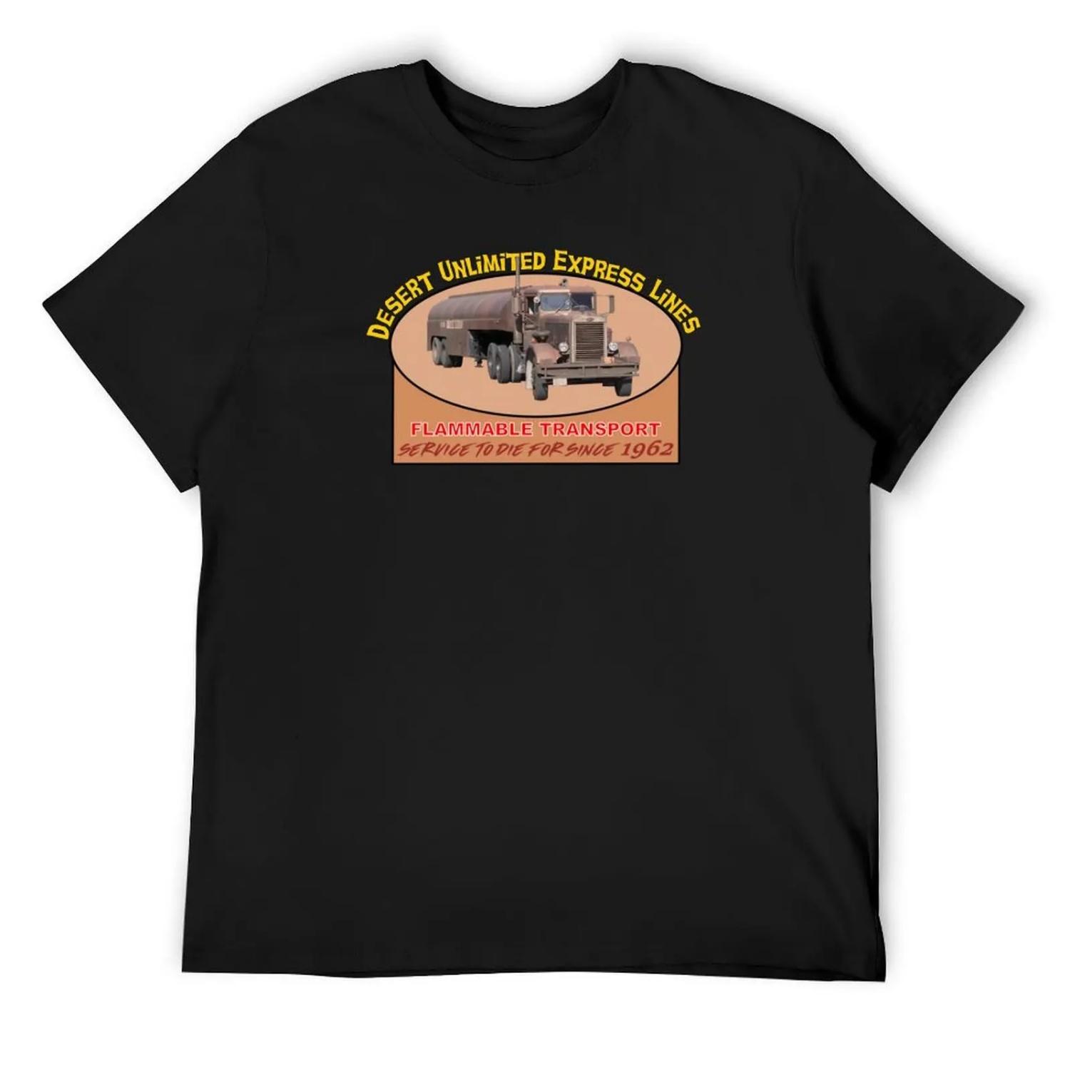 DUEL Truck Logo - Peterbilt - Movie T-Shirt anime clothes oversize t-shirts man T-shirts oversize plain mens t shirt S