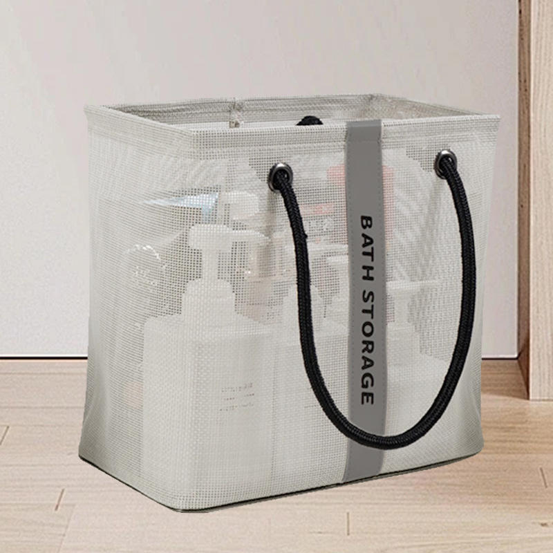 Small/large Shower Bag Portable Toiletry Bag Men's Dental Supplies Mesh Toiletry Bag Basket Women's Travel Storage Basket 2025