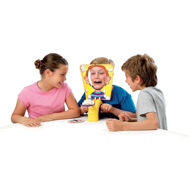 Pie Face Board Game Whipped Cream in the Face Family Game for Kids Funny Party Game Gadgets Prank Gags Jokes Anti Stress Toys