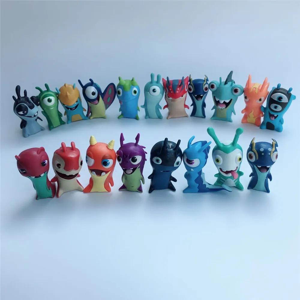 

10pcs/set Slugterra Cartoon anime Action Figure PVC Slugterra Model Collection Toy Christmas Gift for Children