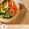 Charmante Dekoration Dampfgarer 120 Einweg-Dampfgaren für Chinesische Kochpapier zum Verhindern des Anhaftens von Lebensmitteln 120 Blatt, Blätter, Ungebleicht, Papier,