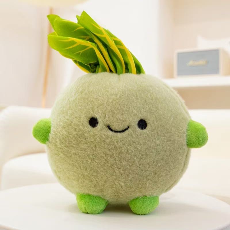 22/30cm New Simulated Vegetable Family Doll Soft Filled Plush Toy Cartoon Anime Cute Pillow for Friends' Birthday Gift Fun Doll