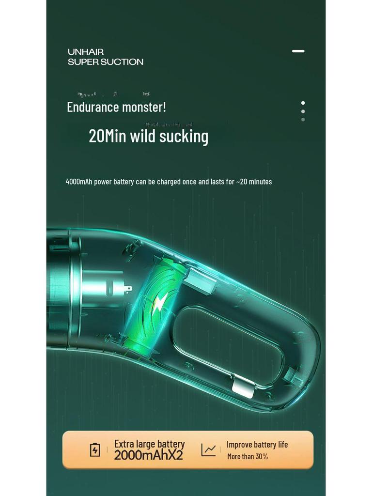 Tragbarer elektrischer Tierhaarstaubsauger für Katzen und Hunde