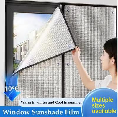 Window Sun Shade Film Home Sunshade Protector Pad Aluminum Foil Anti-UV Sunshine Room Balcony Insulation Film Shading Board