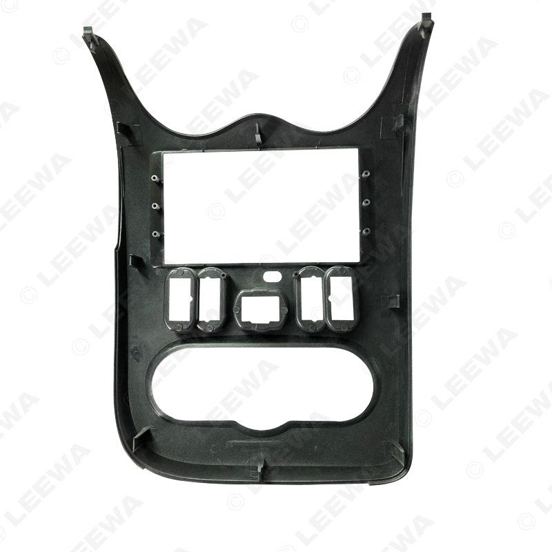 Renault Logan Double DIN Audio/Video Faceplate - Titanium Left Bracket