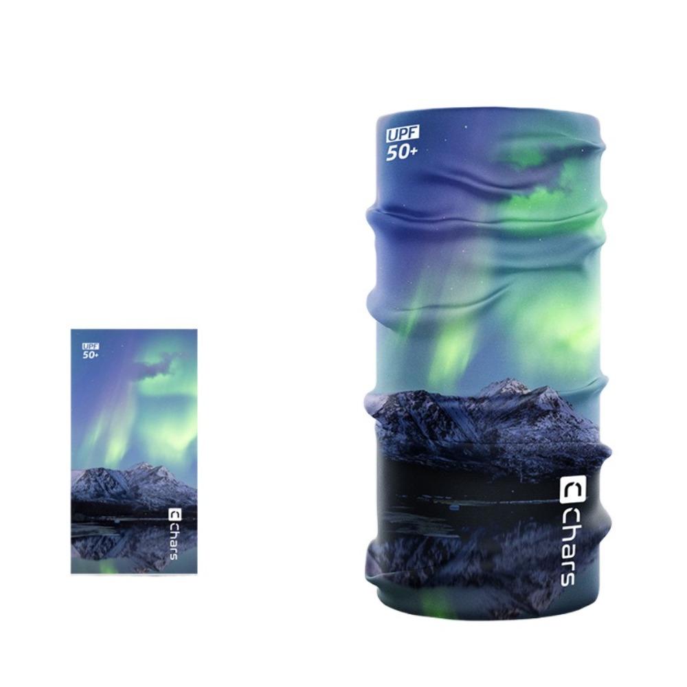 Ice Silk Riding Mask Natural Scene Sun Protection Face Cover Sunscreen Face Mask  Riding