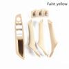 Rhd Car Interior Door Handle Armrest Panel Pull Trim Cover Set For Bmw 5 Series