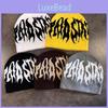 Alphabet Style Urban Beanie For Men Women Winter Knit Cap With No Brim Warmth