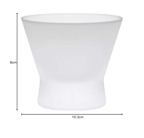 Wired Beans Eternal Rocks Glass, 300ml, Frosted, In a Japanese Cedar Box