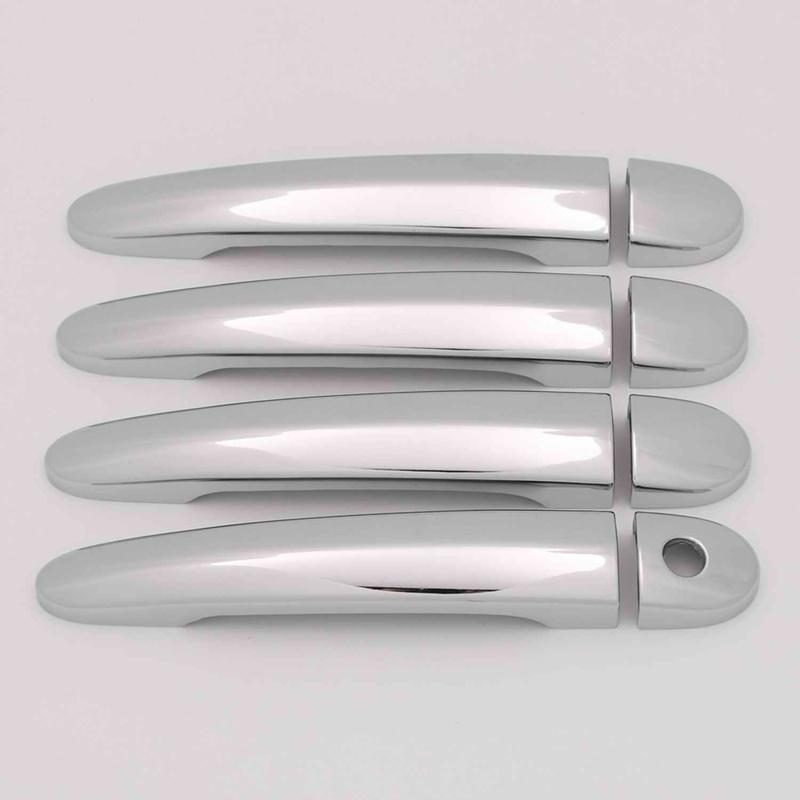 Für Chery Tiggo 5 Tiggo5 2014 2015 2016 2017 ABS Chrom Türgriffabdeckung Zierleisten Türschalenrahmen Aufkleber Auto Styling Zubehör