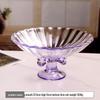 Flavinmci European Style Butterfly Glass Fruit Plate
