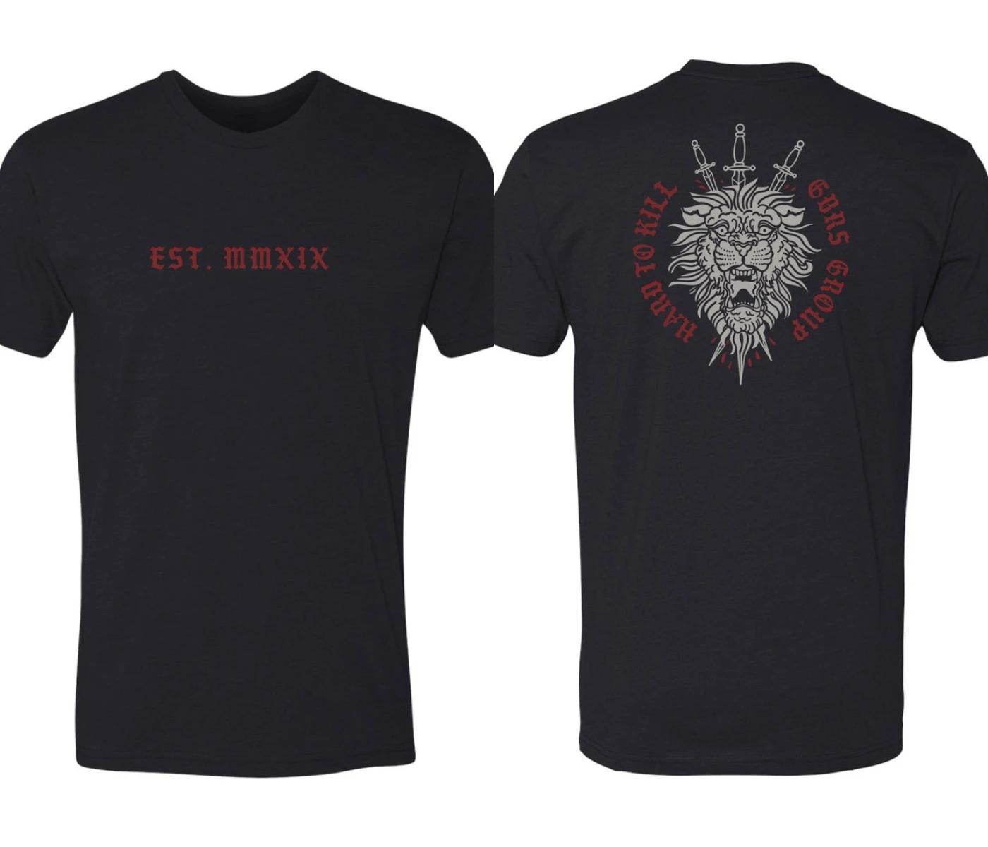 

Футболка с коротким рукавом GBRS Group Hard To Kill – Снаряжение GBRS Group Футболки оверсайз Хлопок Спортзал Фитнес Спорт Свободная Мужская Одежда Топ L