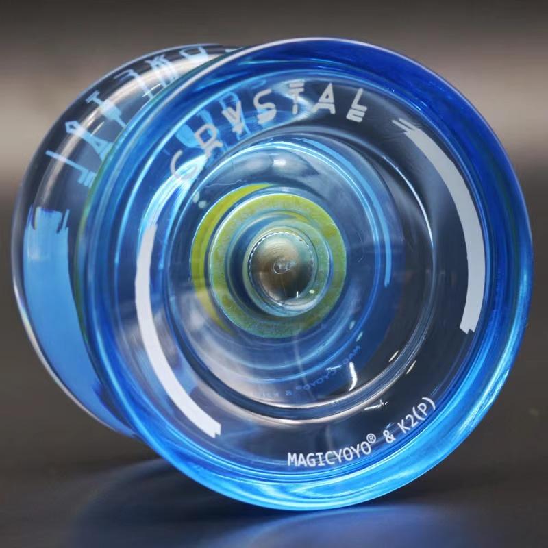 Yo-Yo 1PCS Kunststoff Kristall Pro Freestyle Leichtathletik Wettbewerb Yo-Yo Kinder Spaß Geschenke