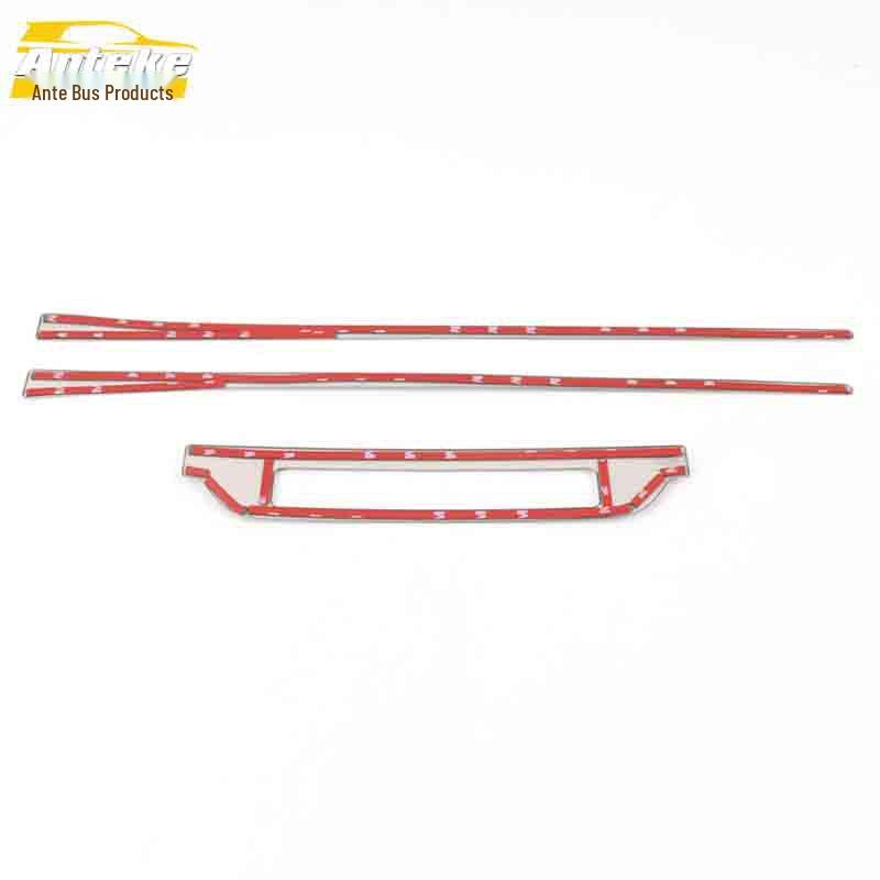 Huansu S3 Stainless Steel Front Panel Center Console Dashboard Decoration Sticker