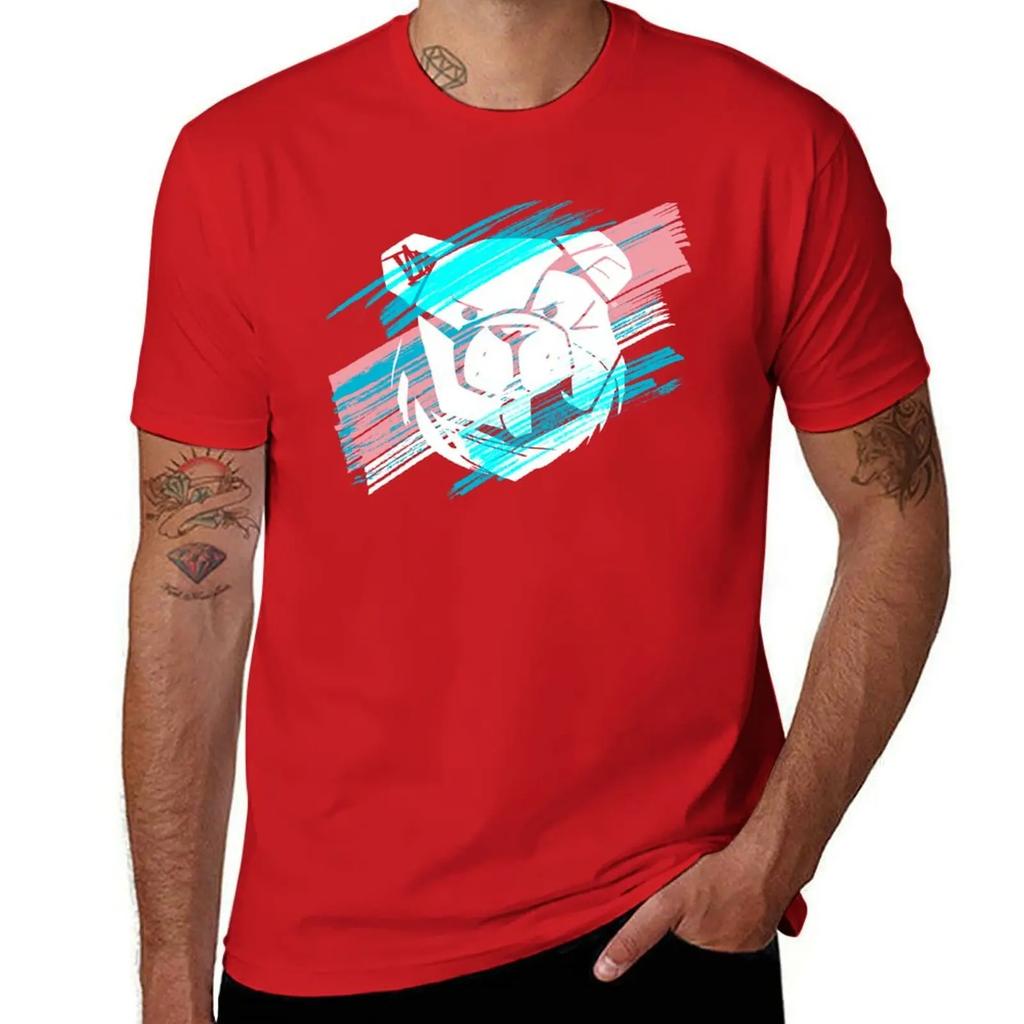 ROBUST BEAR TRACES 08 TShirt man t shirt sports fans kawaii clothes vintage t shirts clothes for men