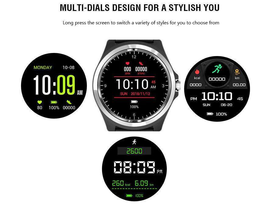 Smartwatch Męski Pacific 26-5 - Wykonywanie Połączeń (Sy021D)