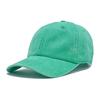 Mens Cotton Worn Look Water Washed Cotton Embroidered Baseball Cap Protect Sun