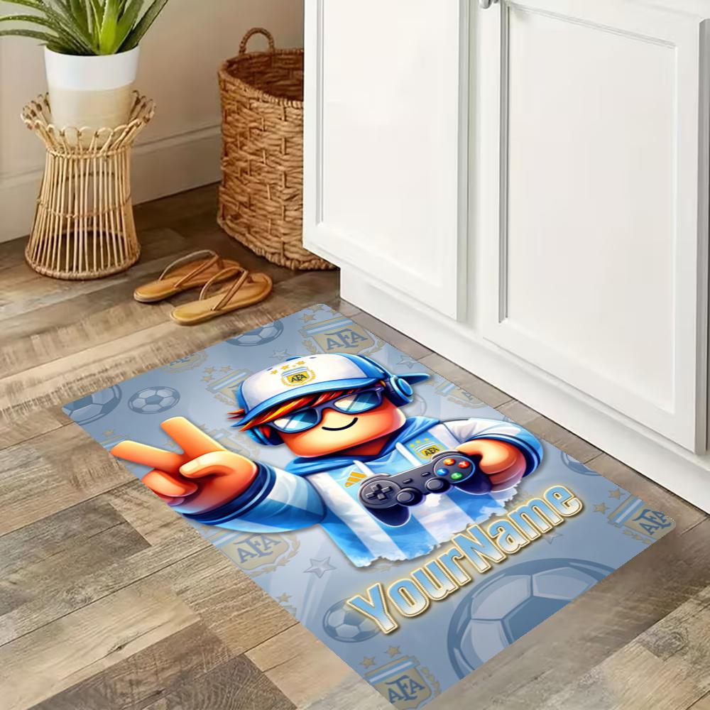 Roblox Customize Your Name Kitchen Rug Runner Rug Laundry Mat Hallway Entryway The Best Gift Choice