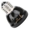 E27 Animal Heating Lamp Harmless and LightFree Black Ceramic Heating Lamp for Reptiles 220230V