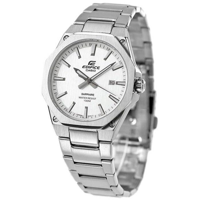 [Casio Edifice] EFR-S108D-7AV Quartz Men s Watch, Silver