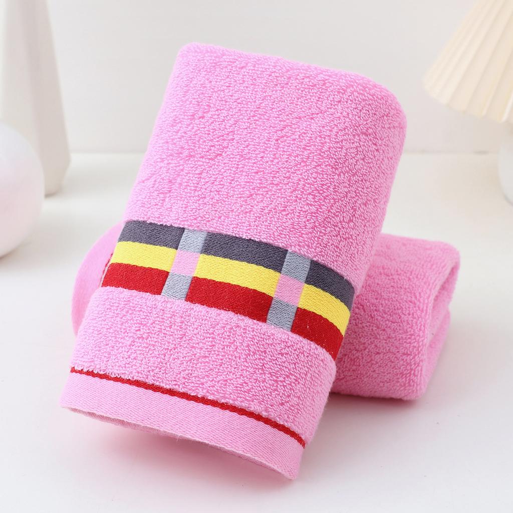 Pure Cotton Towel Supermarket Shopping Company Face Towel Embroidery Gift Idea Thickened Cotton Towel Pure Cotton