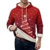 Men's Casual Long-Sleeve Fleece Hoodie With Pockets