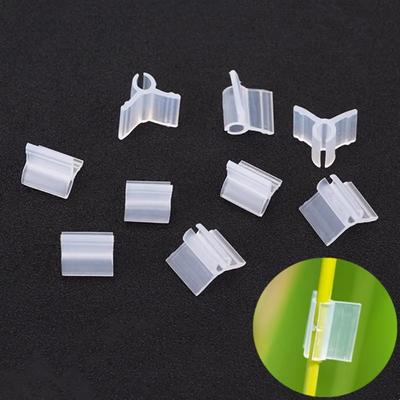 100 piezas Nuevos Clips Especiales de Injerto Reutilizables de Plástico para Plántulas Clips Agrupados Abrazaderas de Injerto Tomate