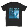 Obi-Wan Kenobi Koszulka Kosmiczna Męska Jezus Retro Kolaż Streetwear 100% Bawełna T-shirty Lato O-neck T-shirt Duże Rozmiary Top