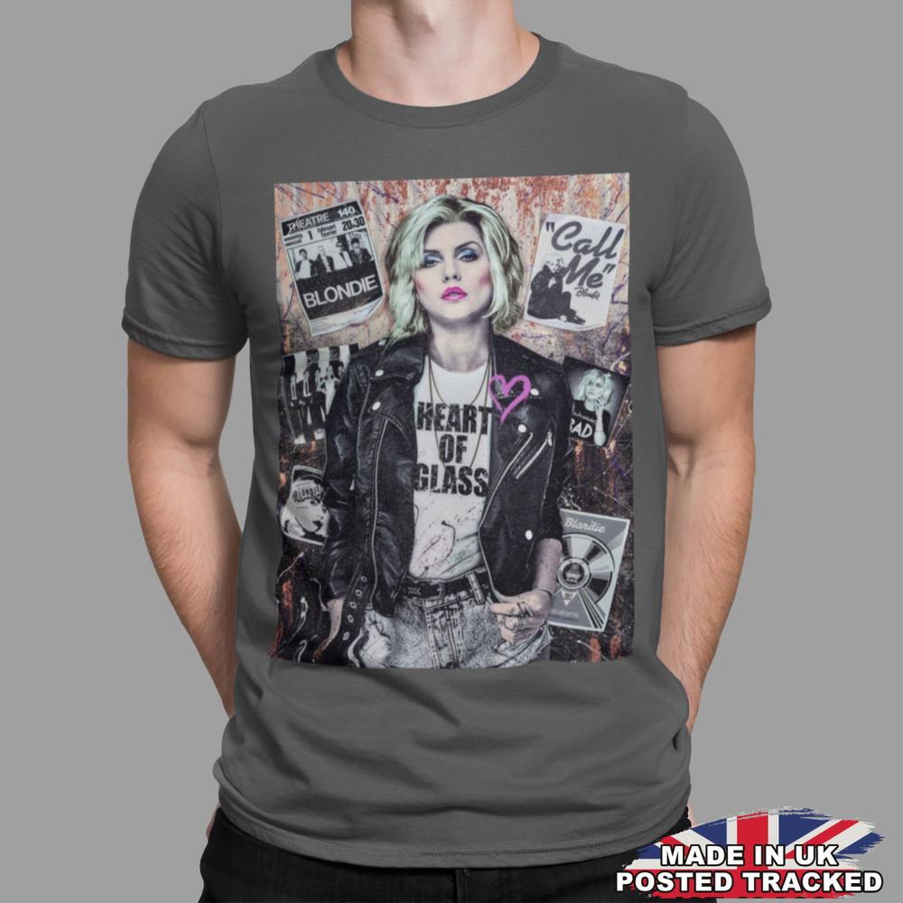 Blondie Debbie Harry 80s 90s T-Shirt Jap Poster Movie Film Classic Retro Tee Unisex T-Shirt XXL