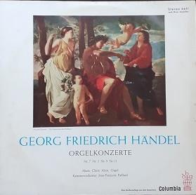 LP Record GEORG FRIEDRICH HANDEL MARIECLAI Orgelkonzerte Nr. 7 Nr. 5 Nr. 9 Nr. 6611 IMPRESSION Germany Classical Used
