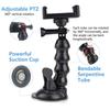 Windshield Suction Cup Car Mount Bracket Flex Clamp Arm For GoPro Hero 12 11 10 9 8 DJI Mount for Smartphone Action 3 4 Camera