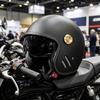 Vintage-Style Dual-Lens 3/4 Motorcycle Helmet Scooter Riders Adult Unisex Lightweight ABS Safety Headgear