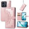 For Motorola Moto G86 5G Wallet Case Mandala Flower Leather Phone Cover Stand