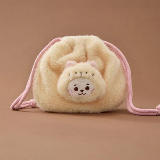 

BT21 Baby Более Пушистый Плюшевый Мешочек на Шнурке для Лица RJ