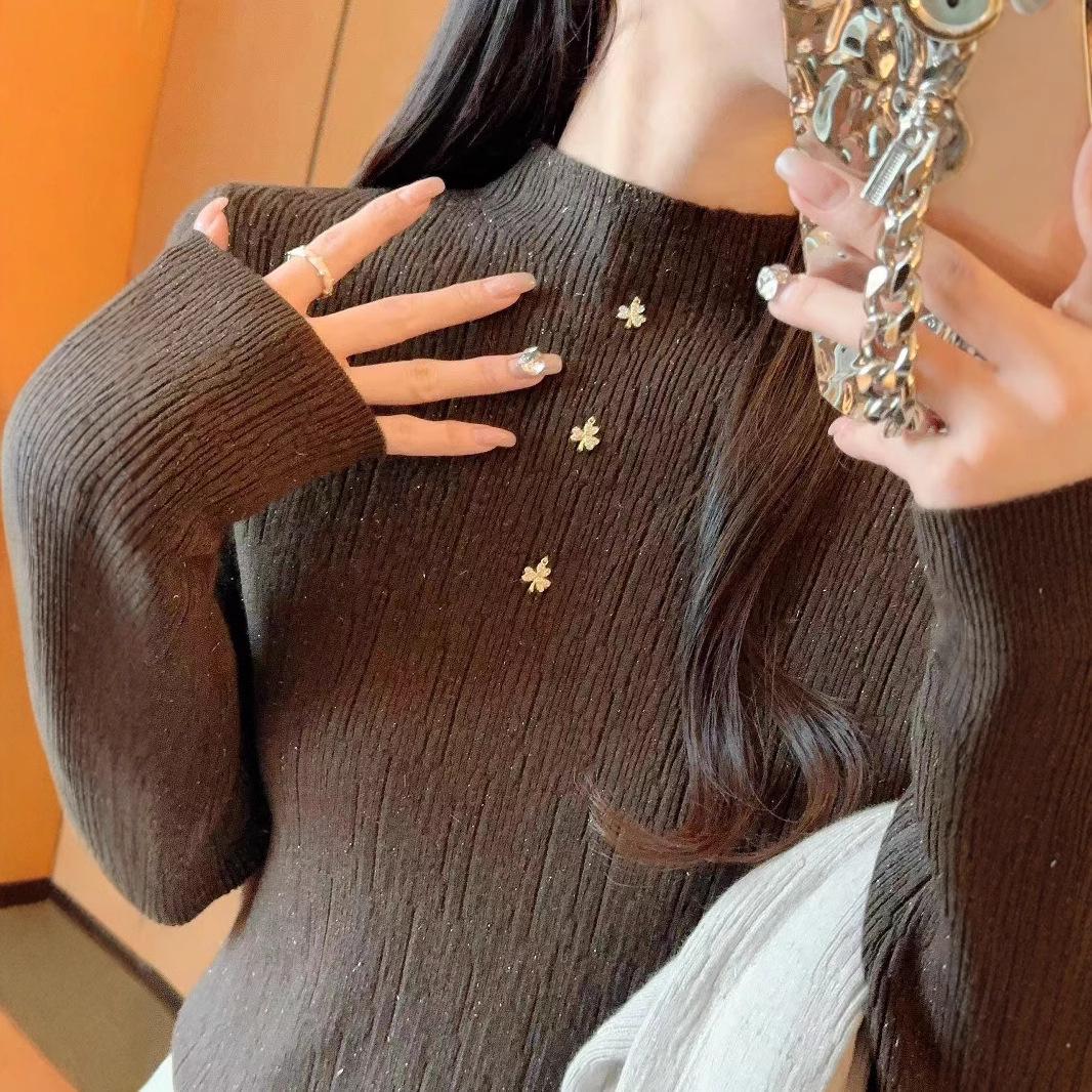 

Korean Style High-End Knit Autumn Sweater for Women One Size [Weight: 90-125 lbs]