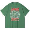 230 g/m² 100% Baumwolle Heavy Metal T-Shirt Rockband Beliebte Musik Druck Unisex Schweres Baumwoll-T-Shirt