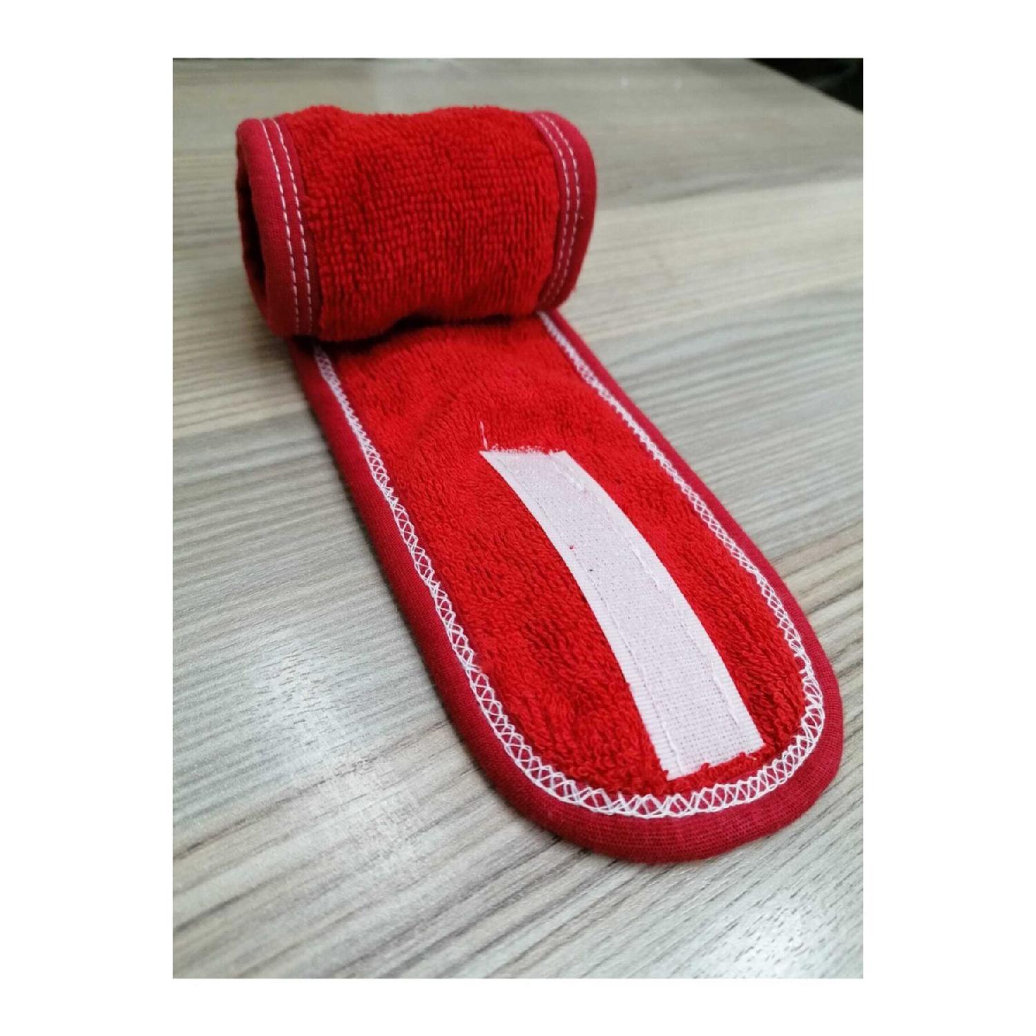 

2 Pieces Red Burgundy Makeup Hair Band червоний
