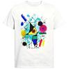 T-Shirt Bianca Grafica Arte Astratta Surrealista di Joan Miro