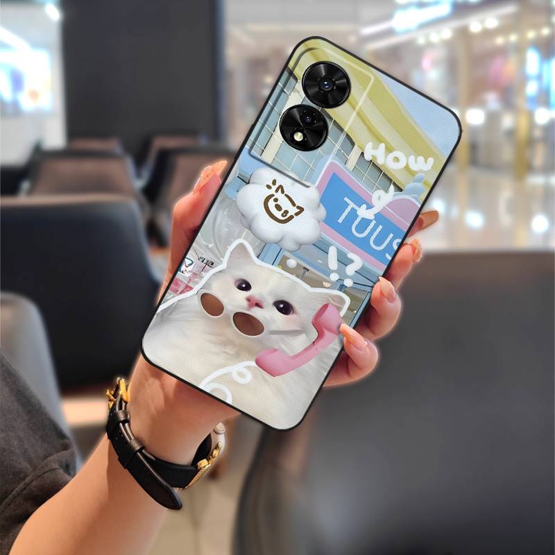 Anti-knock Graffiti Phone Case For TCL 505/T509K/T5094 Cartoon Fashion Design Waterproof TPU Couple Phone Pouch Cute