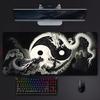 Tai Chi Ink Art Classic Unique Art Mouse Pad Mousepad Large Gaming Lockedge Thickened Pc Table Desk Mat