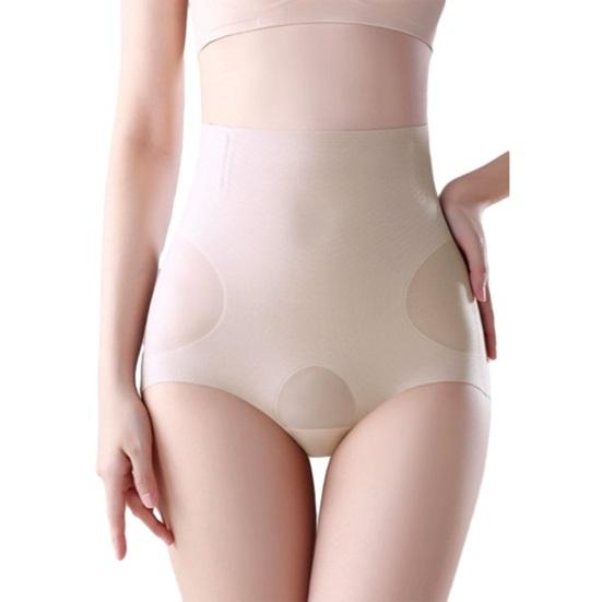 Hohe Taillenunterwäsche zur Kontrolle Vollabdeckung Hipster Damen Bauchhöschen Nahtlos Weich Dehnbar