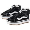 Vans MTE Sk8-Hi Classic Series Comfortable Versatile Trendy Warm Mid-Top Toddler Shoes Baby Sneaker Black VN000D0MBZW